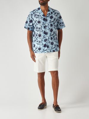 2. Pantaloncino uomo Olbia in misto modal stretch Latte