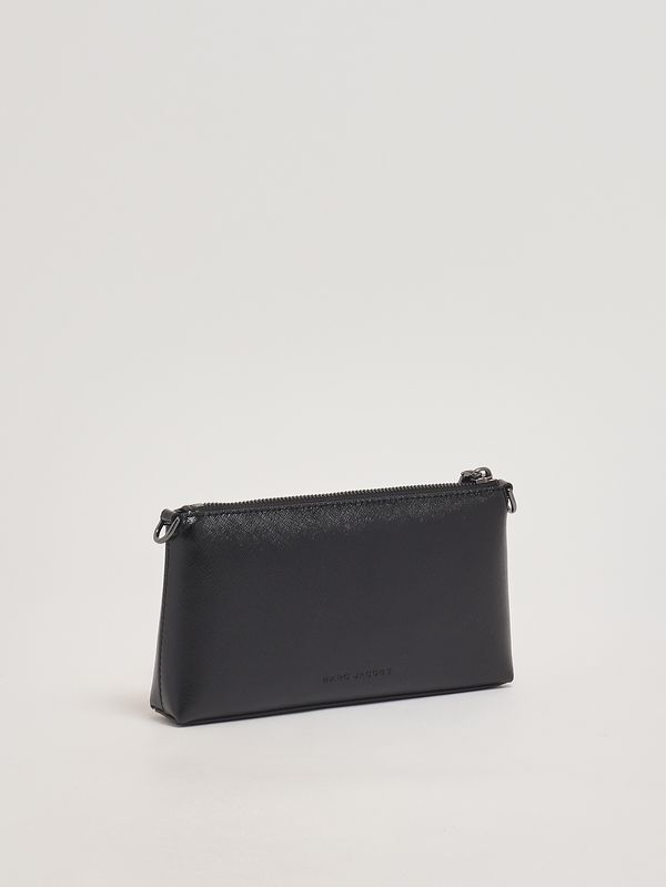 2. Compact Saffiano leather pouch with versatile shoulder strap Black Marc Jacobs 2p5smn015s02