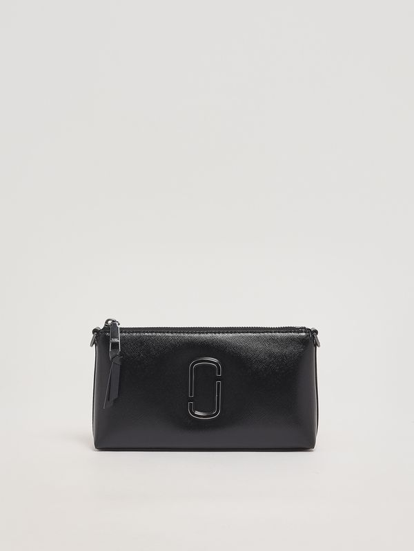 1. Compact Saffiano leather pouch with versatile shoulder strap Black Marc Jacobs 2p5smn015s02
