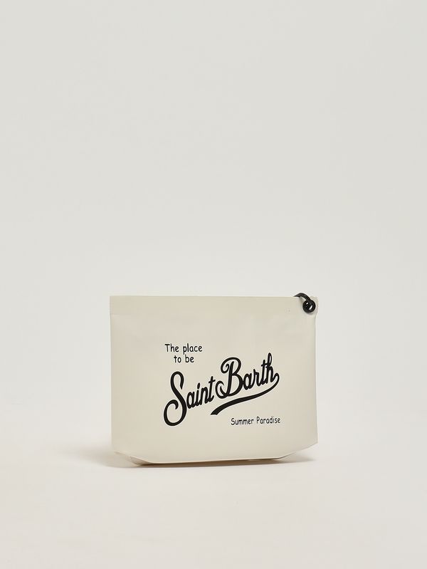 2. Pochette Aline in PVC Bianco MC2 Saint Barth ali0006