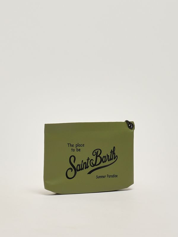 2. Pochette Aline in PVC Verde MC2 Saint Barth ali0006