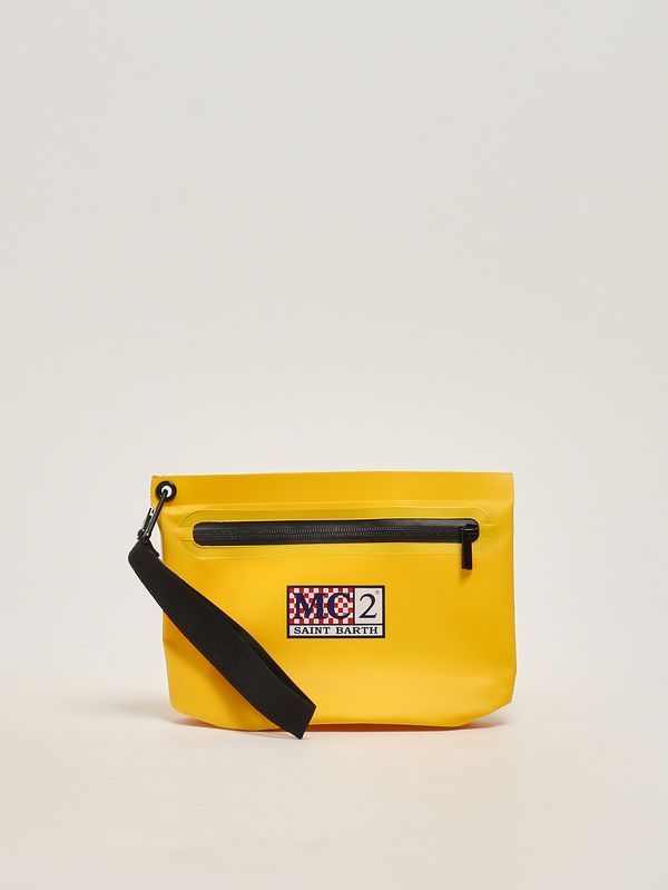 Aline-Pochette aus PVC Gelb MC2 Saint Barth