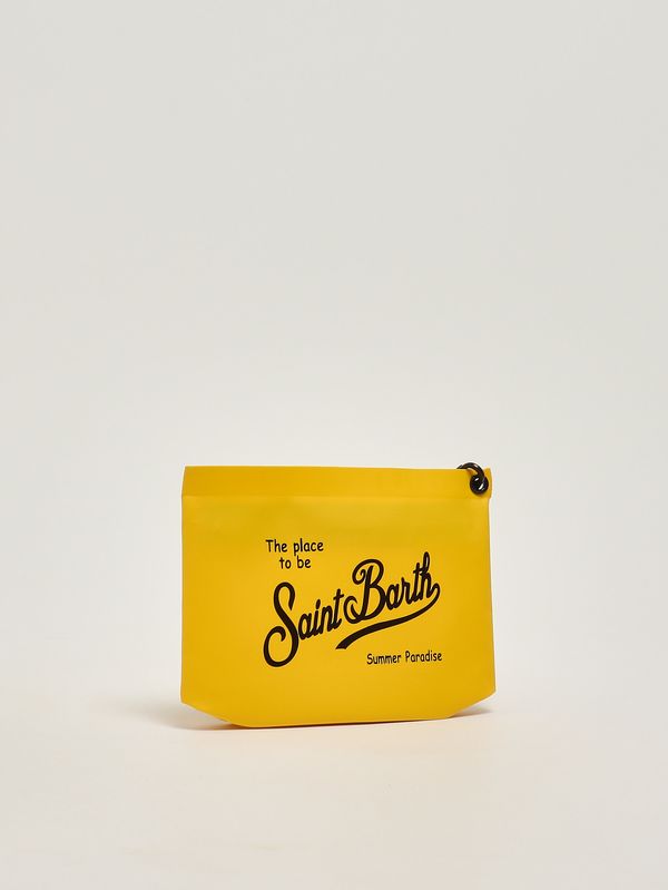 2. Pochette Aline in PVC Giallo MC2 Saint Barth ali0006