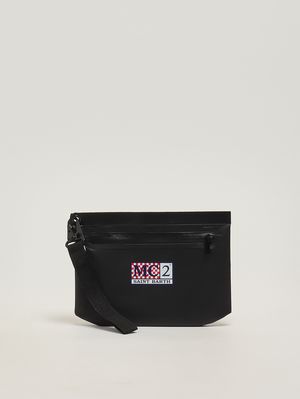 1. Pochette Aline in PVC Nero