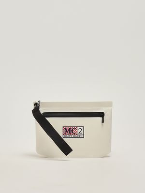 1. Pochette Aline in PVC Bianco