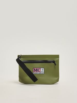 1. Pochette Aline in PVC Verde