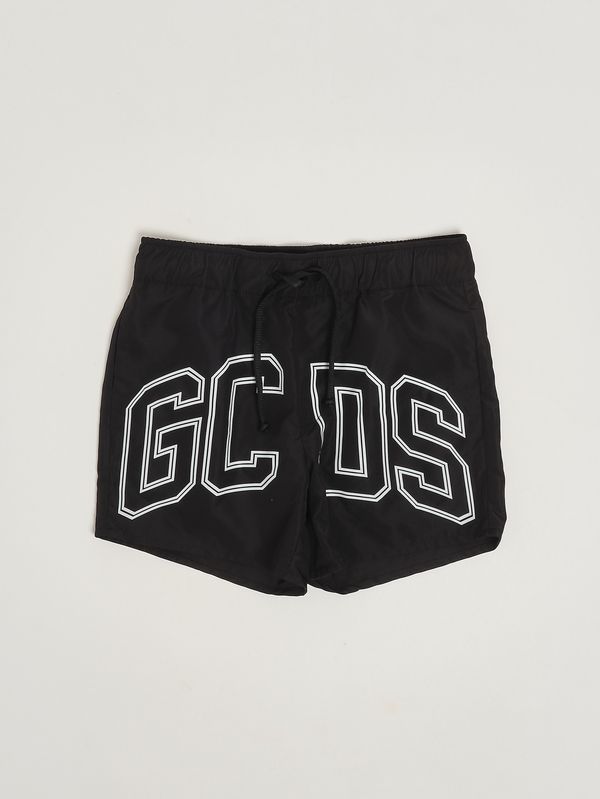 Bañador para niño de tejido técnico Negro GCDS