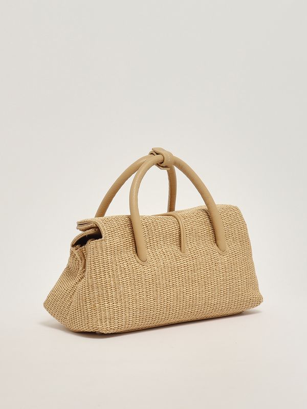 2. Sac pour femme Dotta Vimini S en raphia et cuir Beige Paprika Doux Zanellato 0692602030000 s