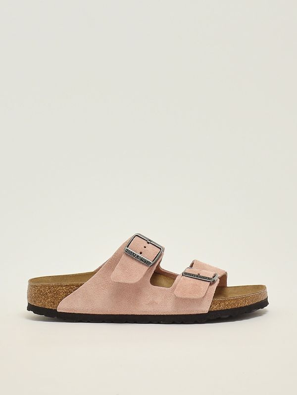 1. Arizona Damensandale aus Wildleder Rosa Birkenstock 1031651