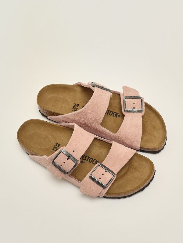 2. Arizona Damensandale aus Wildleder Rosa Birkenstock 1031651