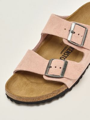5. Arizona Damensandale aus Wildleder Rosa