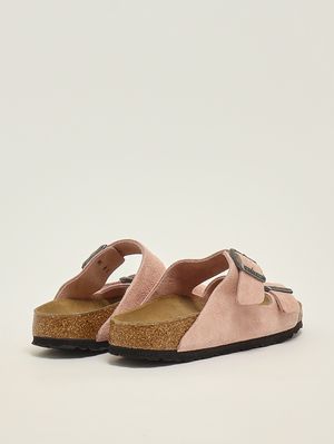 3. Arizona Damensandale aus Wildleder Rosa