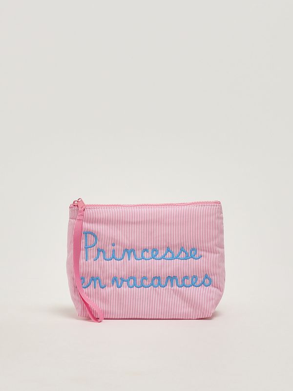 Damen-Pochette Aline aus Baumwollmischung Princess 21 Emb MC2 Saint Barth