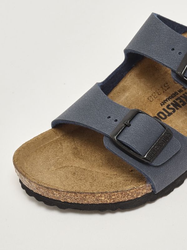 5. Arizona Kindersandale aus Birkibuc Marine Birkenstock 552903