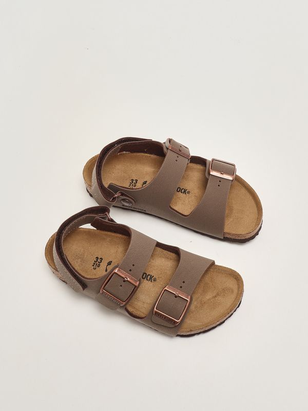 2. Sandale Milano HL en Birkibuc pour garçon Moka Birkenstock 1029474