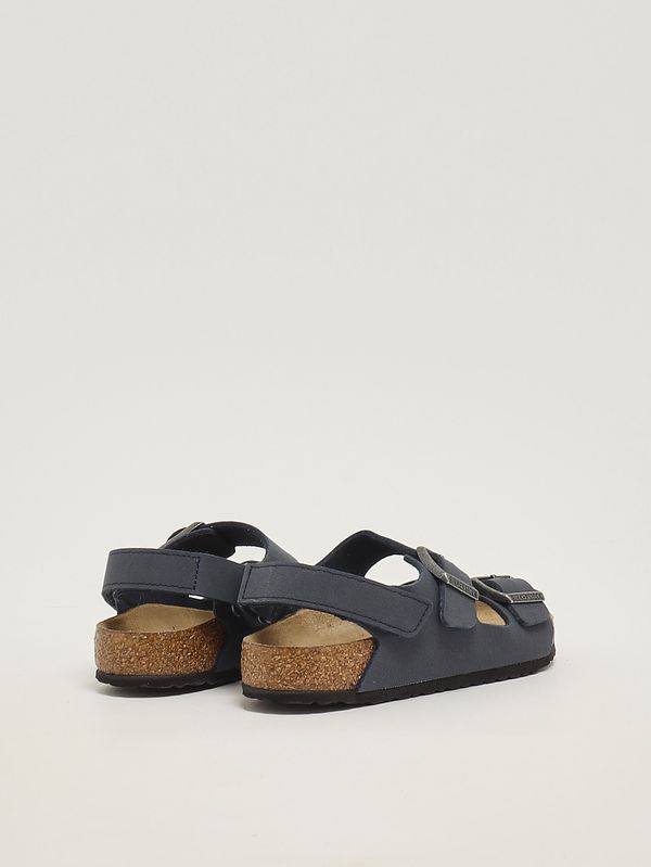 3. Sandalo bambino Milano in Birkibuc Navy Birkenstock 1030427