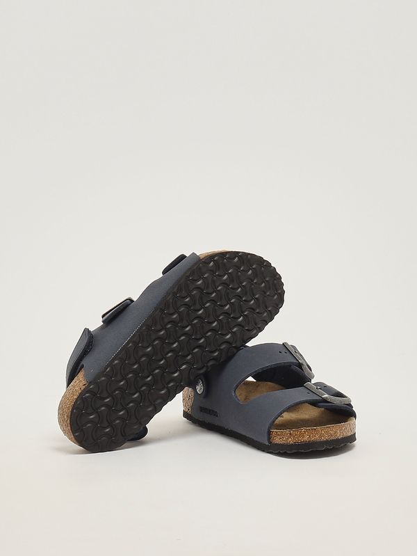 4. Sandalo bambino Milano in Birkibuc Navy Birkenstock 1030427