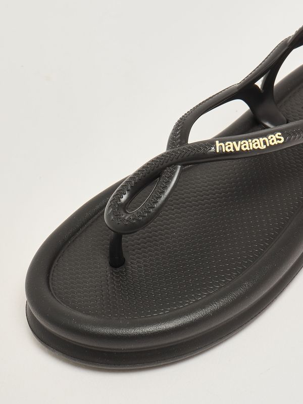 5. Sandales Luna Puffed Up en caoutchouc pour femme Noir Havaianas 4150264