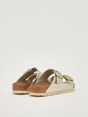 3. Arizona-Sandale für Mädchen aus Birko-Flor Gold