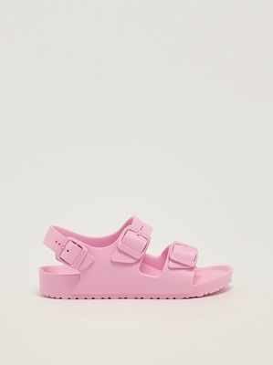1. Mädchen-Sandalen Milano aus EVA-Gummi Rosa