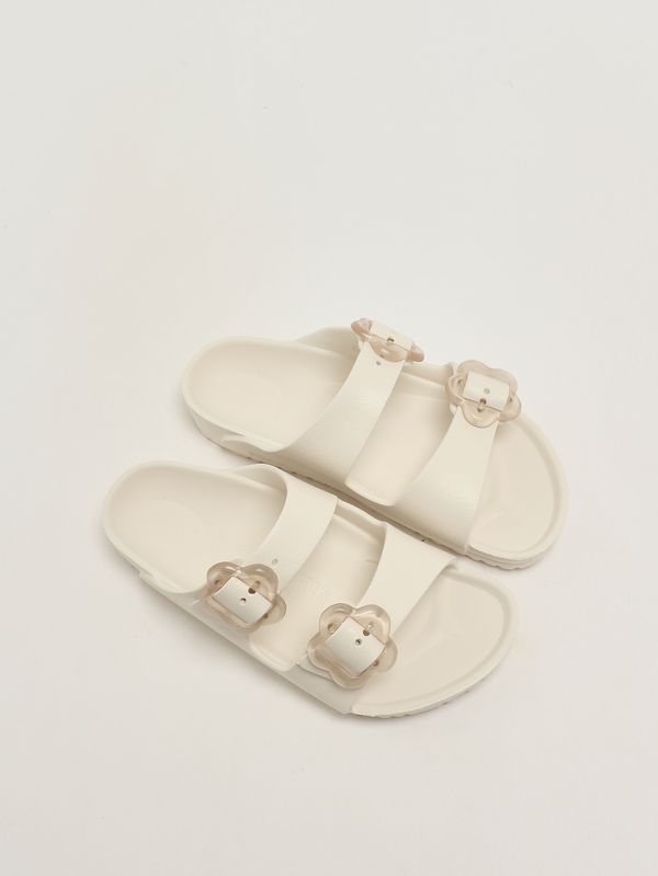 2. Sandalo bambina Arizona in gomma Eva Avorio Birkenstock 1031291