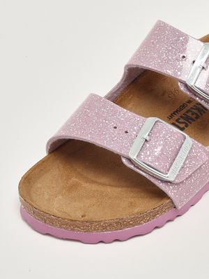 5. Arizona-Sandale für Mädchen aus Birko-Flor Lavendel