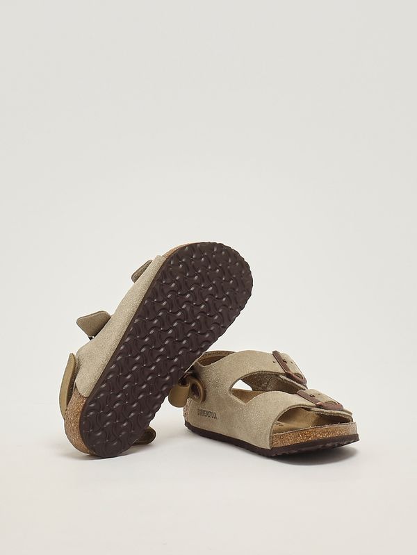 4. Sandale enfant Milano en daim Taupe Birkenstock 1029471