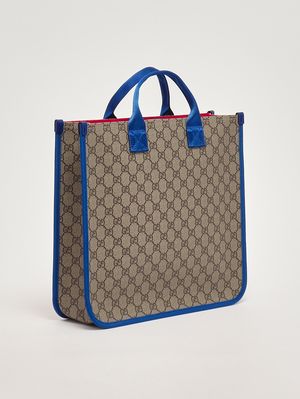 2. Tasche für Mädchen aus GG Supreme-Gewebe Beige