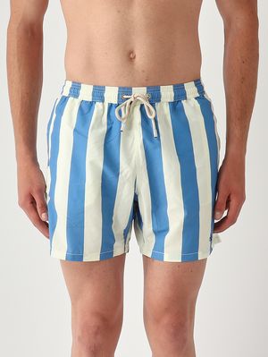 1. Syros men's swimsuit Blue-White