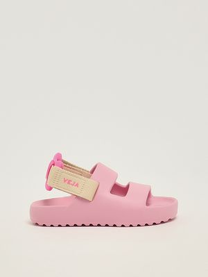 1. Mini Etna Lite girls' sandal in EVA rubber Rosa
