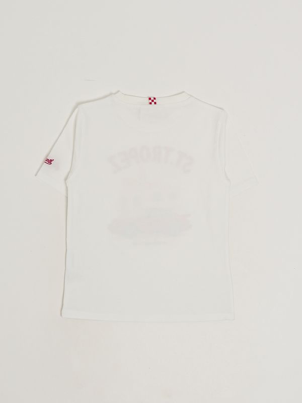 2. Camiseta de algodón Denver para niño Porsche St Tropez 01n MC2 Saint Barth dnv0001 ts