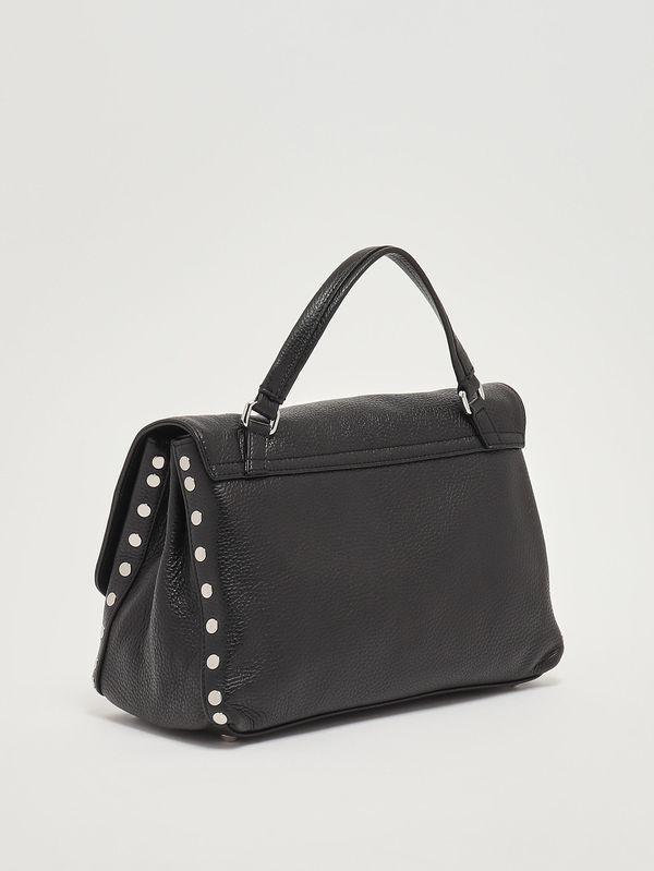 2. Damenhandtasche Postina Daily S aus genarbtem Leder Schwarz Zanellato 0680100040000 s