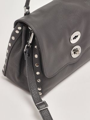 5. Sac Postina Daily S en cuir grainé pour femme Grey Vulcano