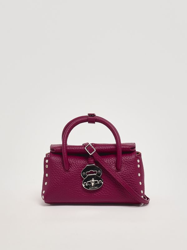 3. Damenhandtasche Dotta Centauro Baby aus genarbtem Leder Pink Damasco Zanellato 0687501120000 b