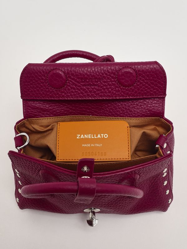4. Damenhandtasche Dotta Centauro Baby aus genarbtem Leder Pink Damasco Zanellato 0687501120000 b