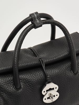 4. Bolso para mujer Dotta Centauro S de piel granulada Negro