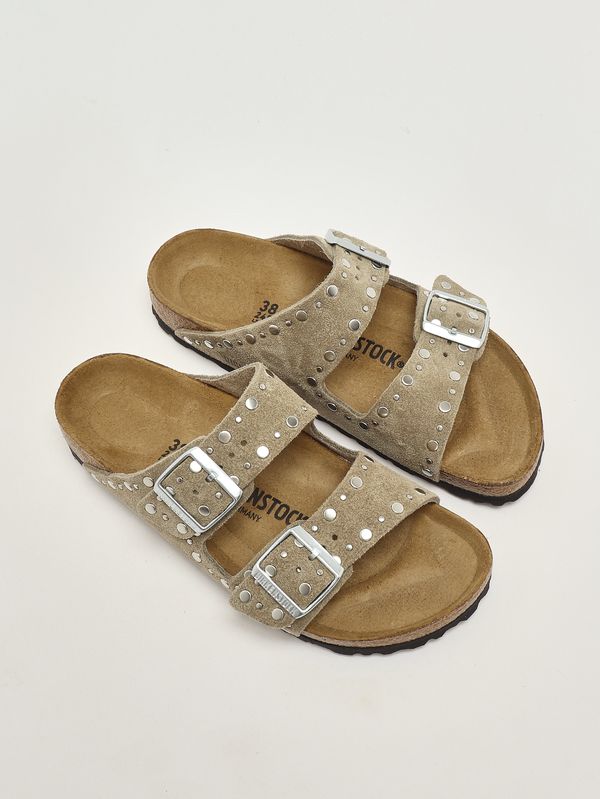 2. Sandalia para mujer Arizona Rivet de ante Topo Birkenstock 1029390