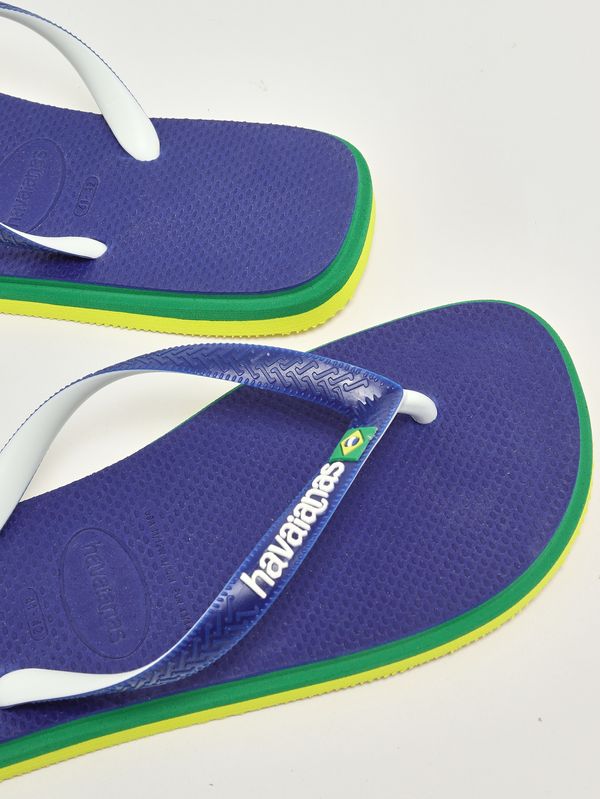 4. Infradito uomo Brasil Twist in gomma EVA Blu Royal Havaianas 4149927