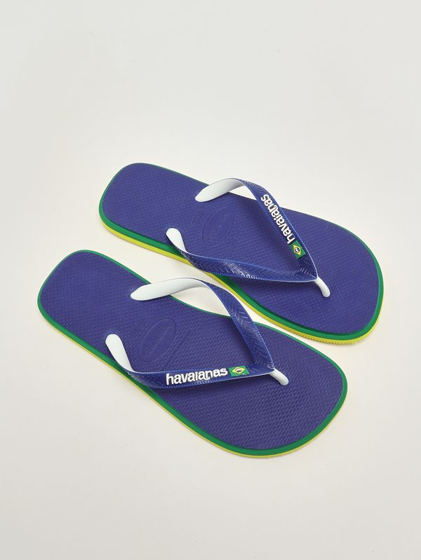 2. Infradito uomo Brasil Twist in gomma EVA Blu Royal Havaianas 4149927