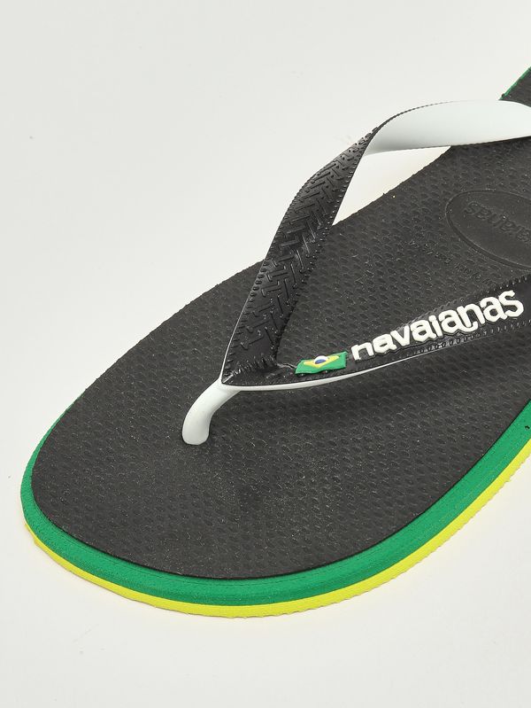 5. Infradito uomo Brasil Twist in gomma EVA Nero Havaianas 4149927