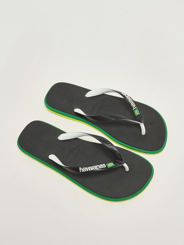 2. Infradito uomo Brasil Twist in gomma EVA Nero Havaianas 4149927