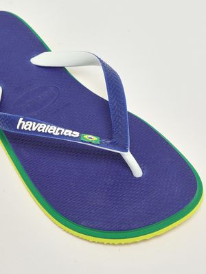 5. Infradito uomo Brasil Twist in gomma EVA Blu Royal
