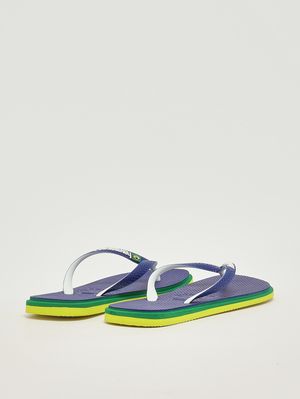3. Infradito uomo Brasil Twist in gomma EVA Blu Royal