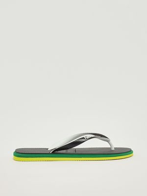1. Infradito uomo Brasil Twist in gomma EVA Nero