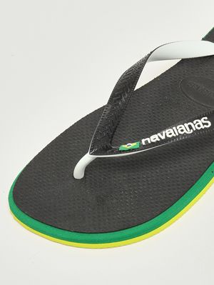 5. Infradito uomo Brasil Twist in gomma EVA Nero