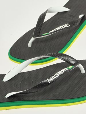 4. Infradito uomo Brasil Twist in gomma EVA Nero