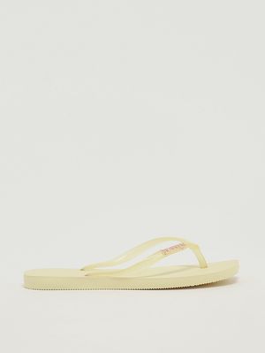 1. Infradito donna Slim Split in gomma EVA Burro