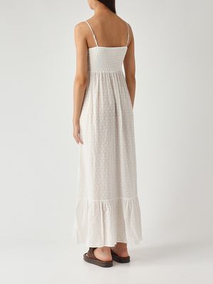4. Jemma women's cotton dress White