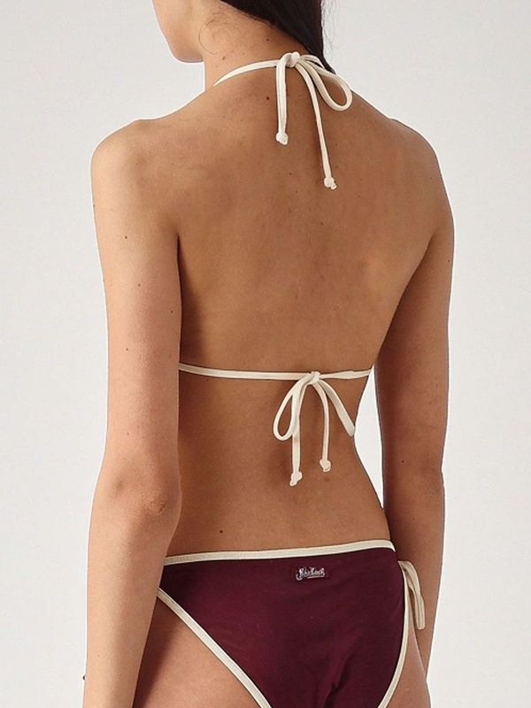 2. Top para mujer Leah String de tejido elástico 4510 MC2 Saint Barth leh0003