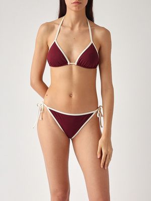 3. Top para mujer Leah String de tejido elástico 4510